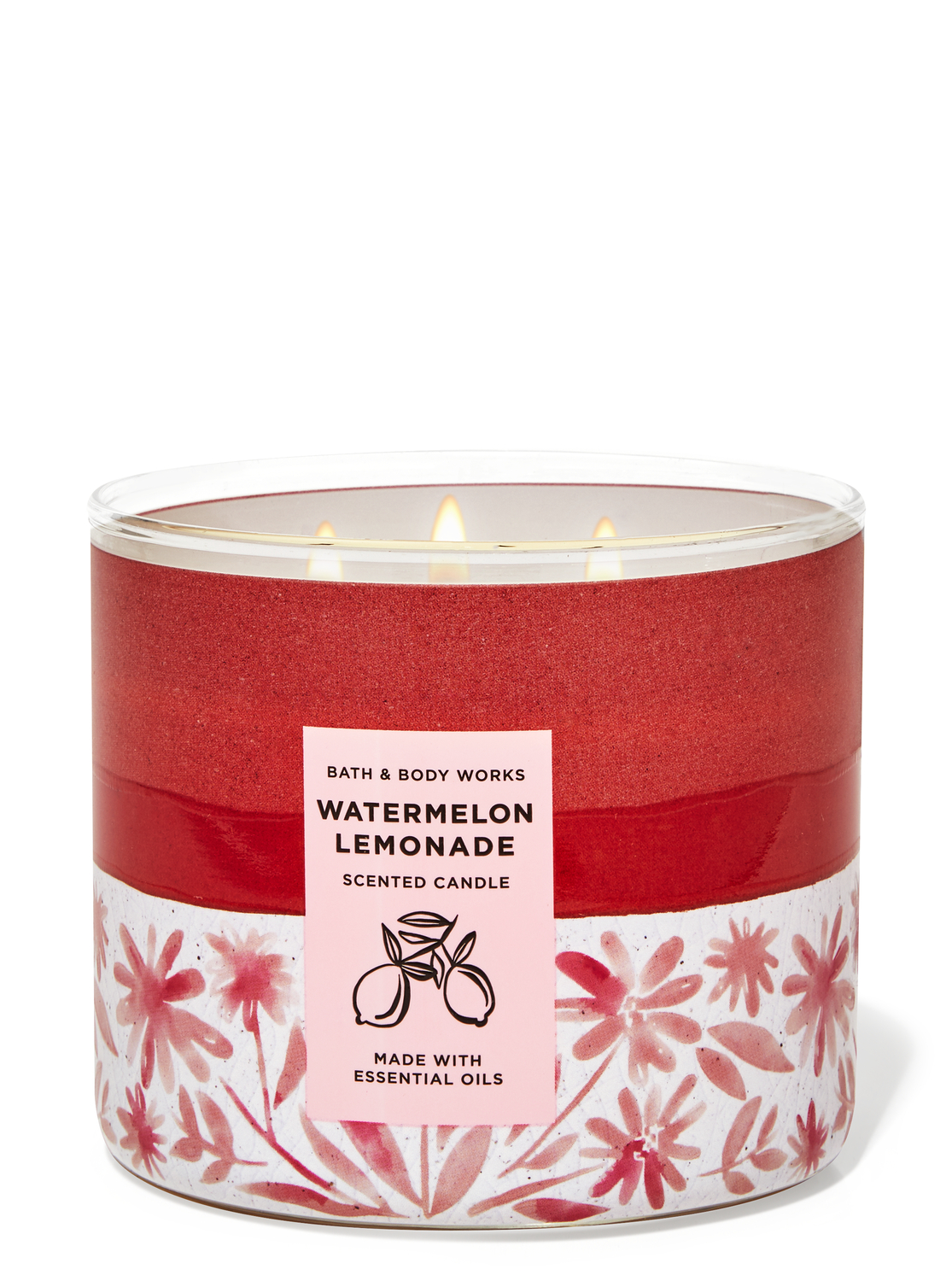 watermelon lemonade bath and body works candle