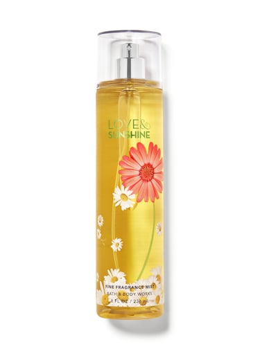 love and sunshine bath and body works candle