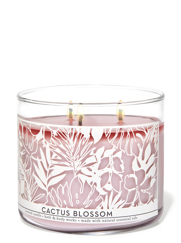 bath and body works cactus blossom candle review