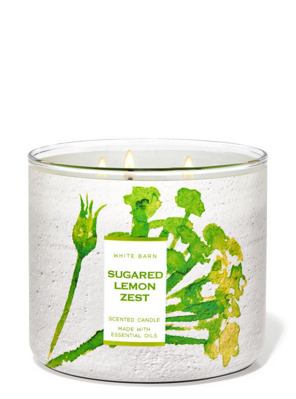 lemon zest candle bath and body works