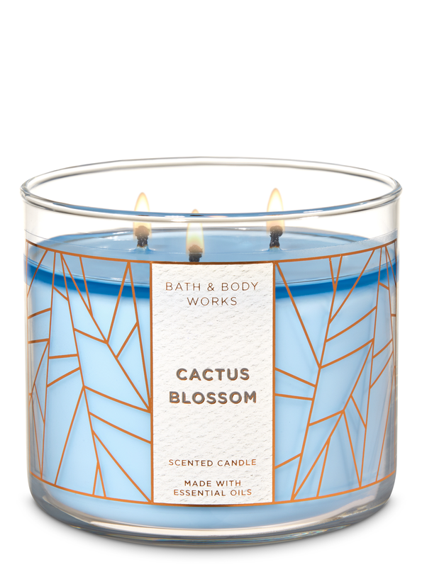 bath and body works cactus blossom candle review